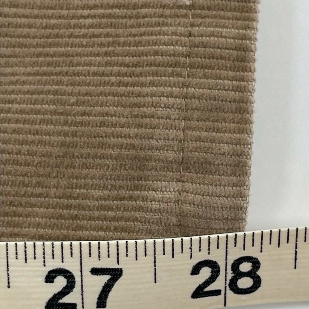 Levi’s Beige Corduroy Cords Straight Leg Pants Jeans 29x29 (29x28 1/8”) Vtg 70s - Picture 7 of 11